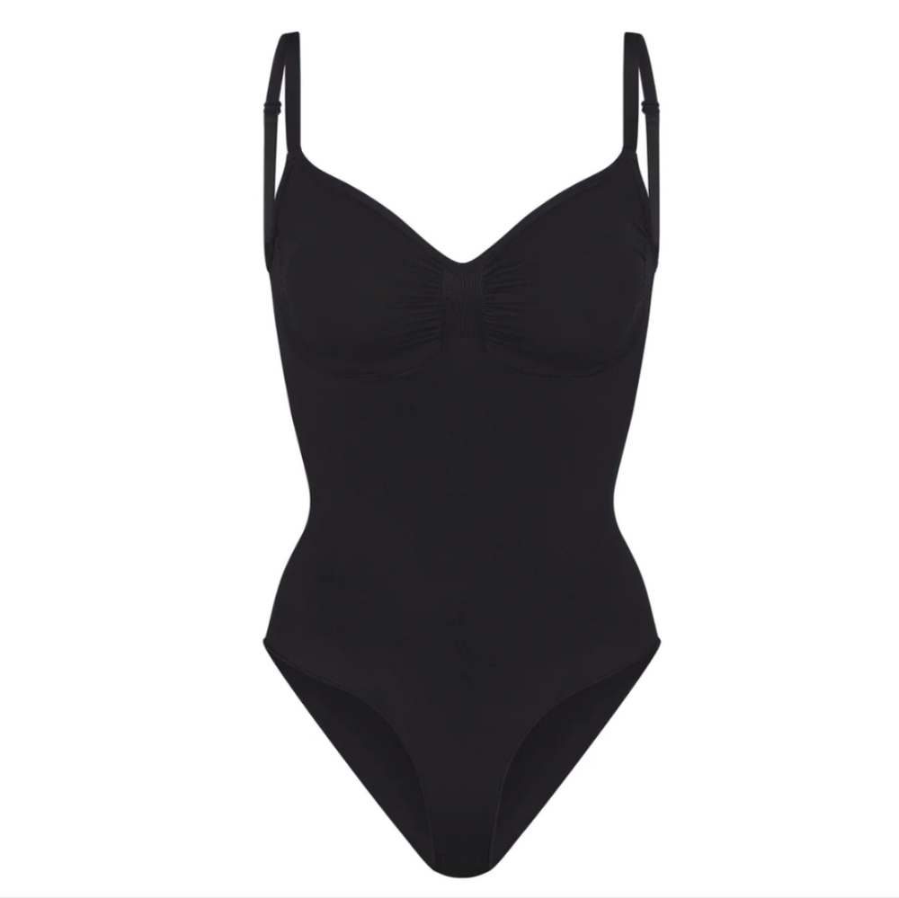 SKIMS seamless sculpt brief bodysuit Sz L